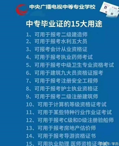 中央广播电视中等专业学校报名时间