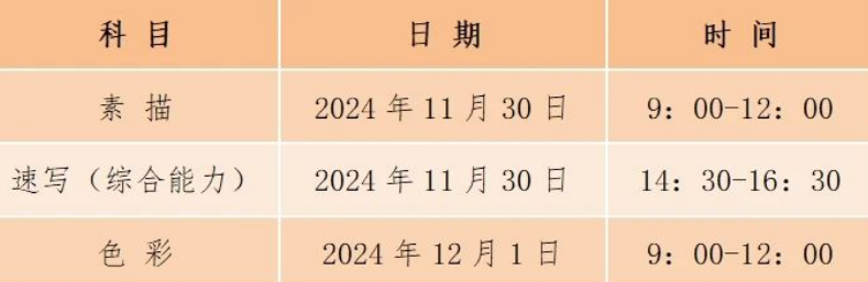 2025年河北省高校招生美术与设计类专业统考